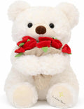 Stuffed Teddy Bouquet Bear | White
