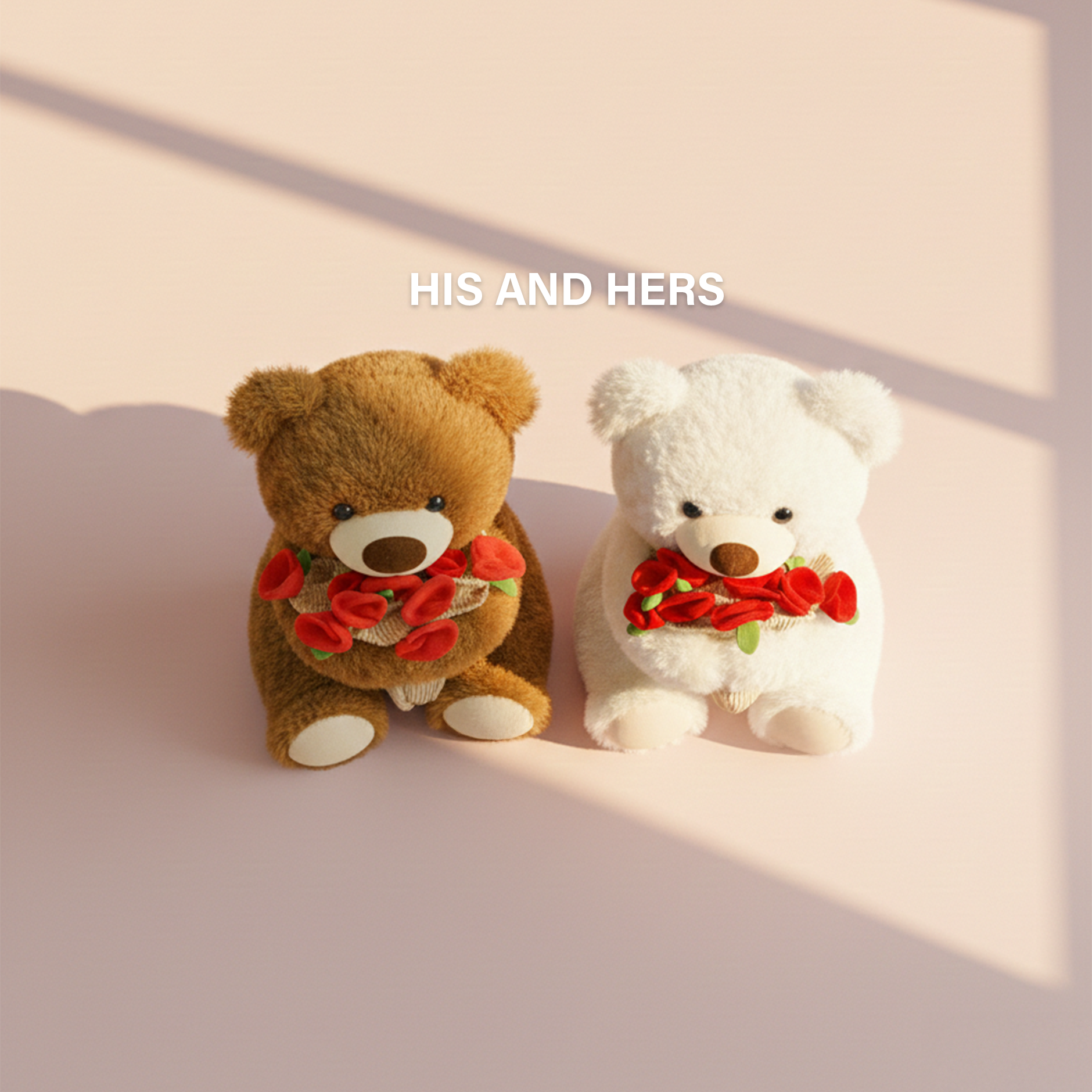 Stuffed Teddy Bouquet Bear | Brown